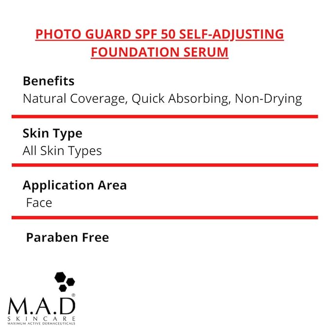 M.A.D. SPF Tinted Self Adjusting -Neutral