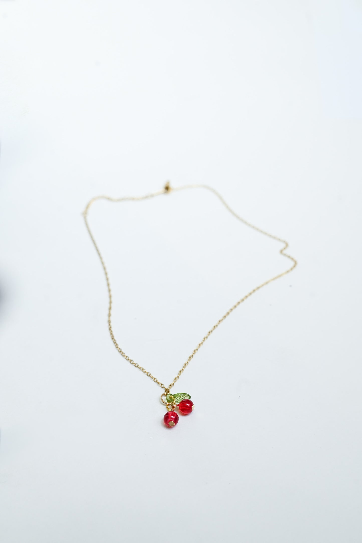 Delicate Cherry Necklace