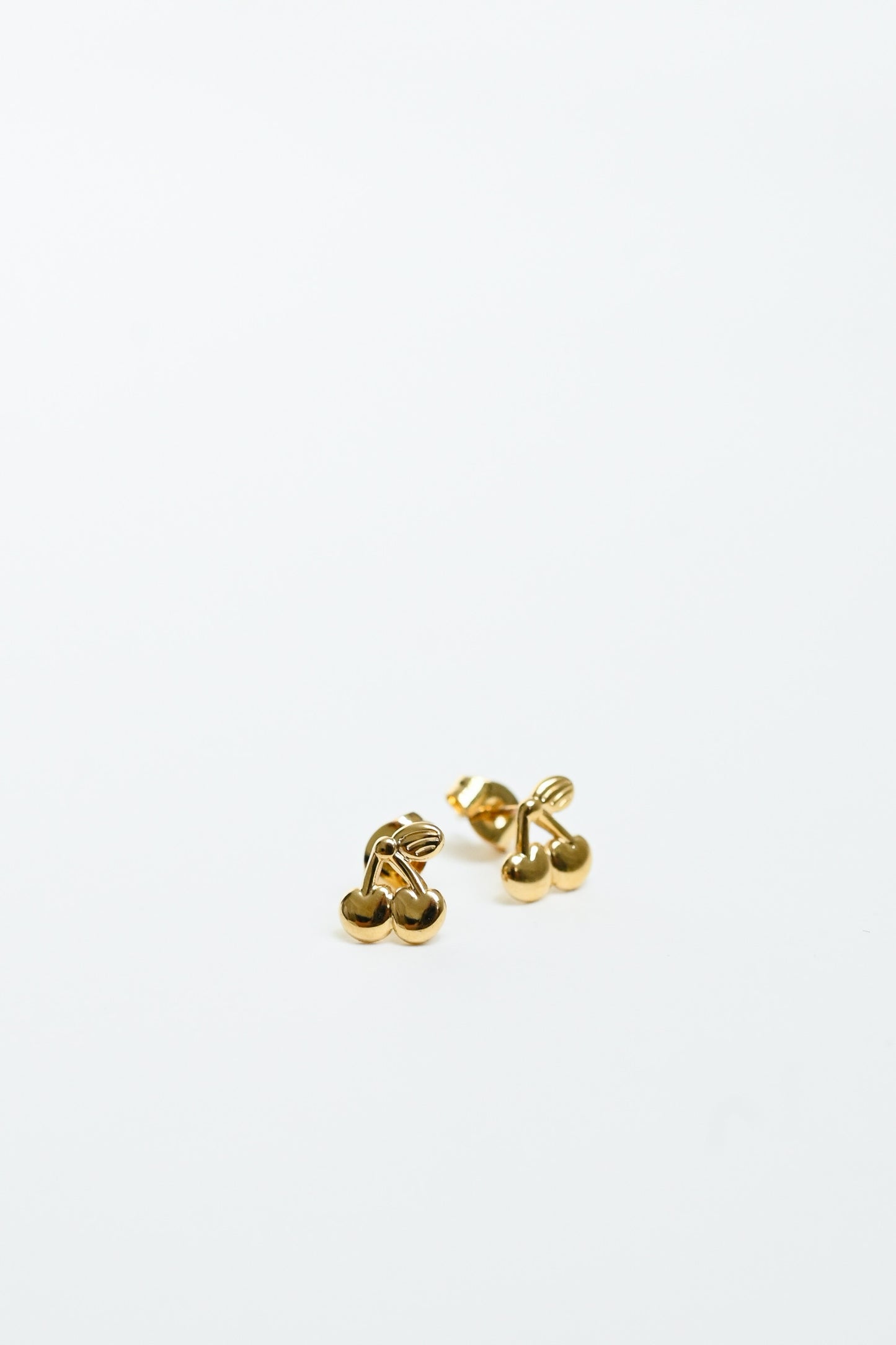 Cherry Studs Earrings Bold