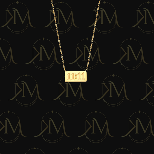 11:11 Silver & Gold Necklace