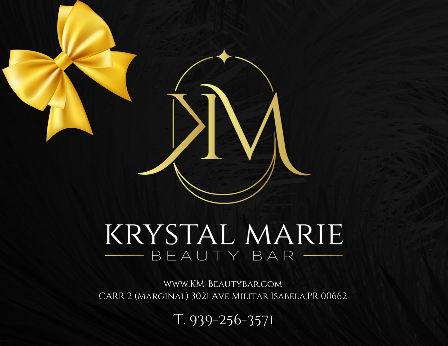 GIFT CERTIFICATE - KM Beauty Bar