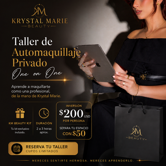 TALLER PRIVADO DE AUTOMAQUILLAJE 1:1 | KM BEAUTY