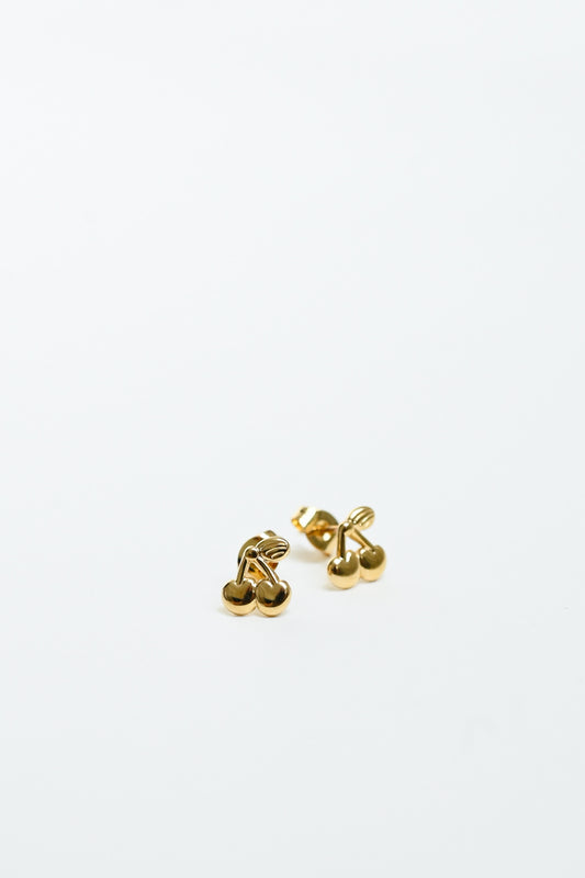 Cherry Studs Earrings Bold